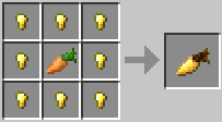 Crafting - Golden Carrot