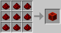 Crafting - Block of Redstone