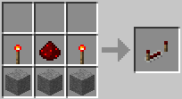 Crafting - Redstone Repeater