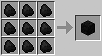 Crafting - Block of Coal