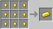 Crafting - Gold Ingot