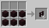 Crafting - Nether Brick Fence