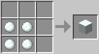 Crafting - Snow Block